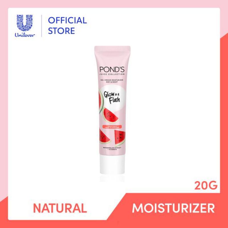 Jual Ponds juice collection gel cream watermelon moisturizer 20gr