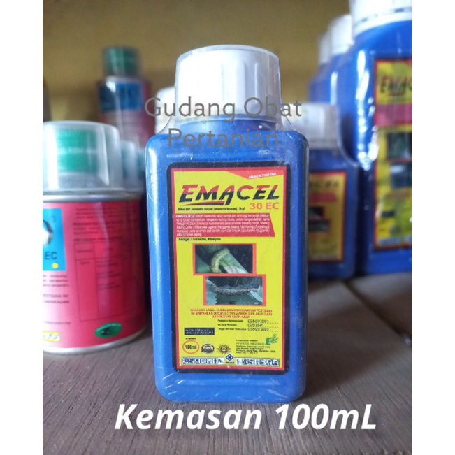 Jual Emacel 30 Ec 100ml Insektisida Pembasmi Ulat Pada Padi Sawah Dan