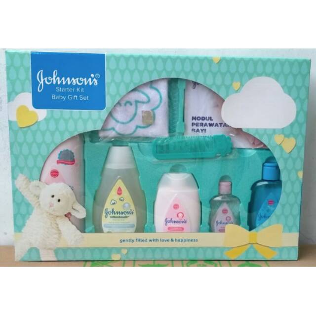 Jual Paket Bayi Johnsons Starter Gift Set dan Johnsons shower gift