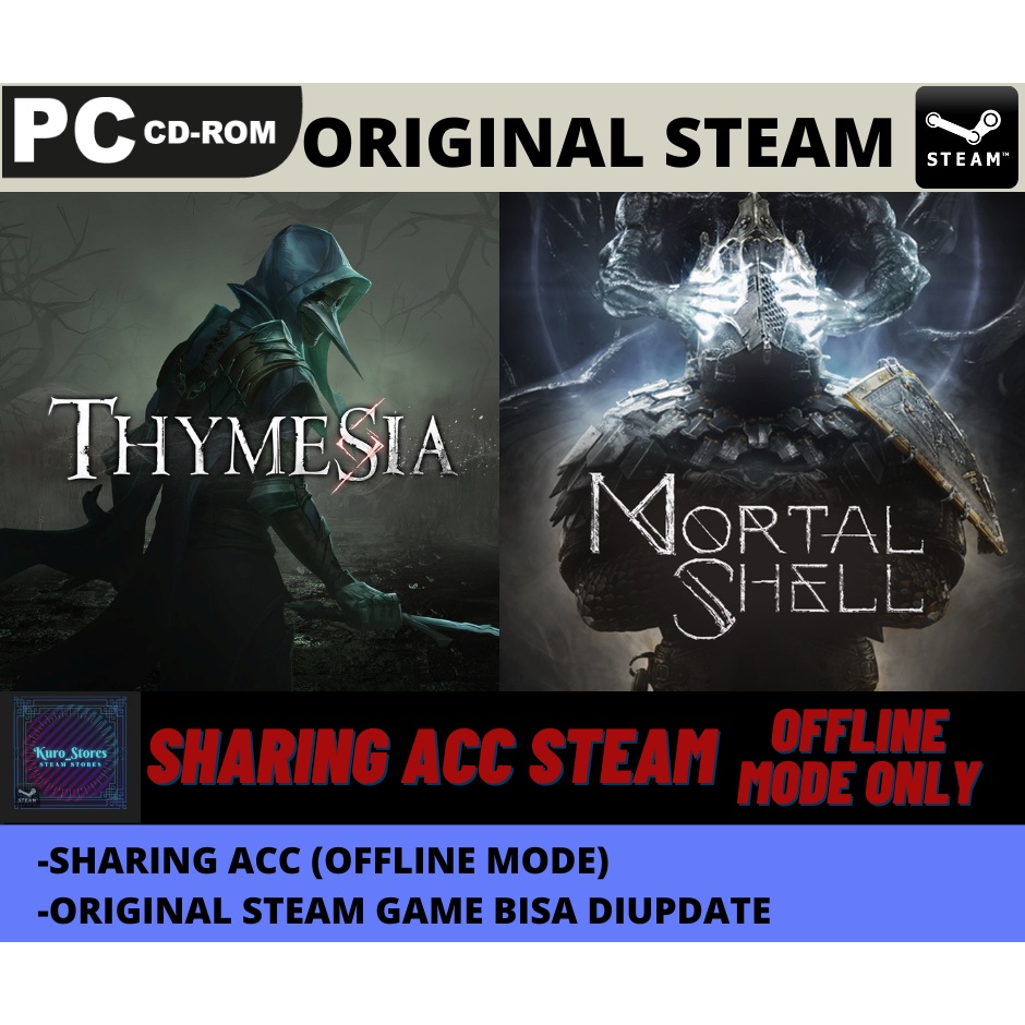 Jual Thymesia + Mortal Shell Deluxe Edition Steam Sharing Original PC