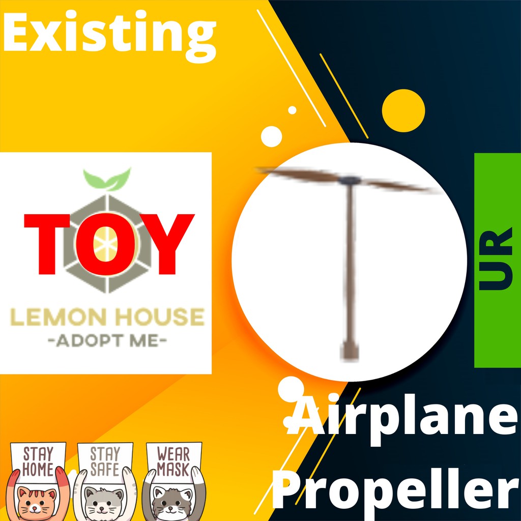 Jual Airplane Propeller Adopt Me Existing Toys Shopee Indonesia