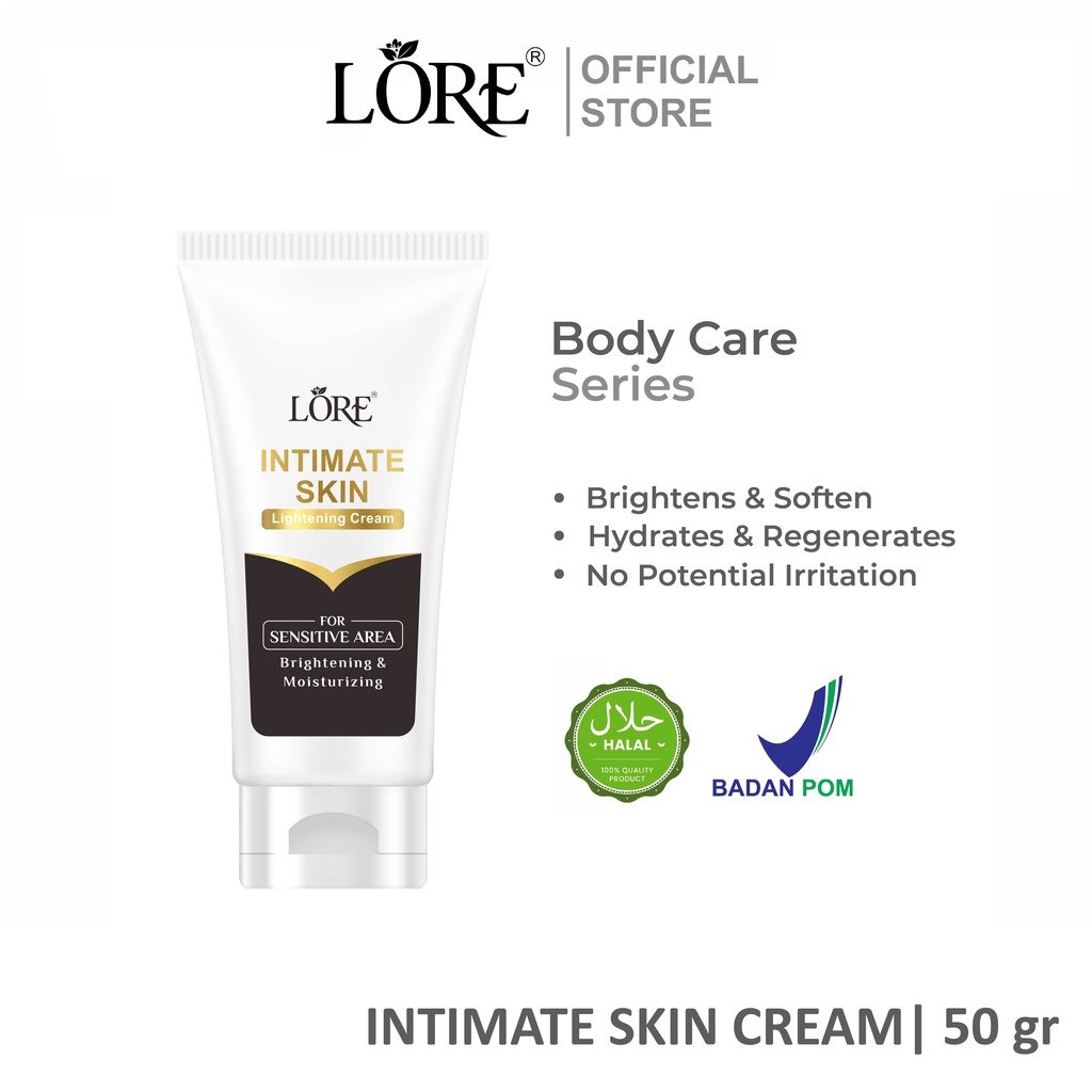 Jual Lore Intimate Skin Lightening Cream 50 Gr Krim Pencerah Ketiak