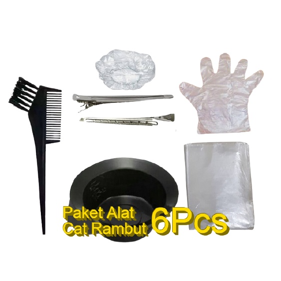 Jual Alat Cat Rambut Lengkap/Alat Semir Rambut/Paket Alat Cat Rambut ...