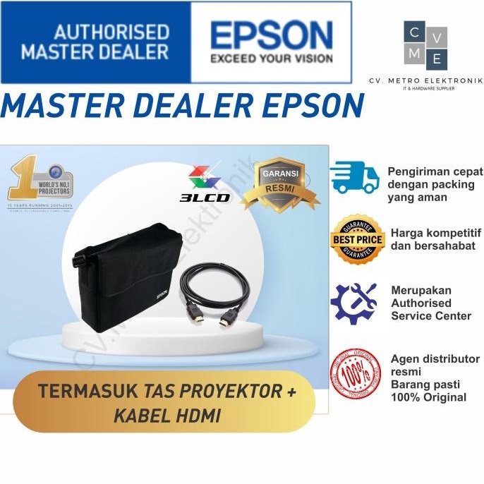 Jual Proyektor Epson Eb-E500 Ebe500 Eb E500 Penganti Eb-S400 S400 S 400 ...