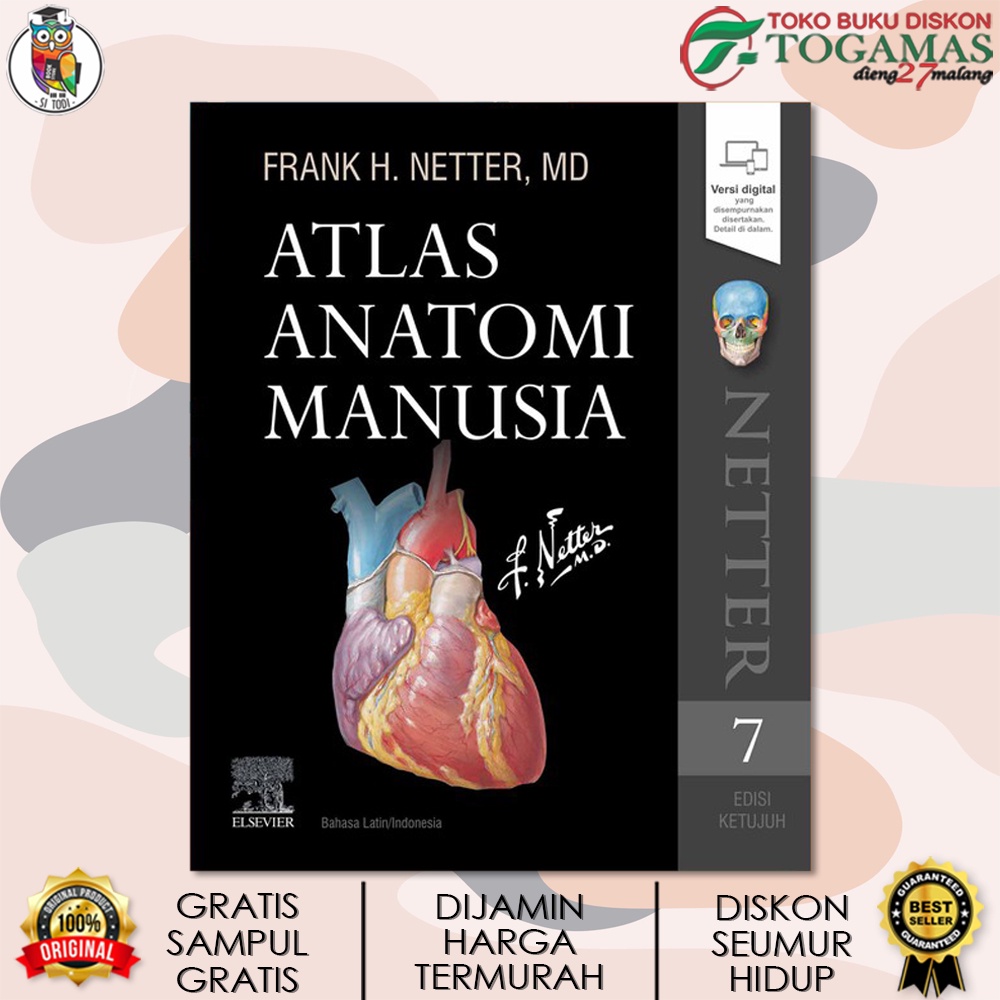 Jual ATLAS ANATOMI MANUSIA ED. 7 KARYA NETTER | Shopee Indonesia