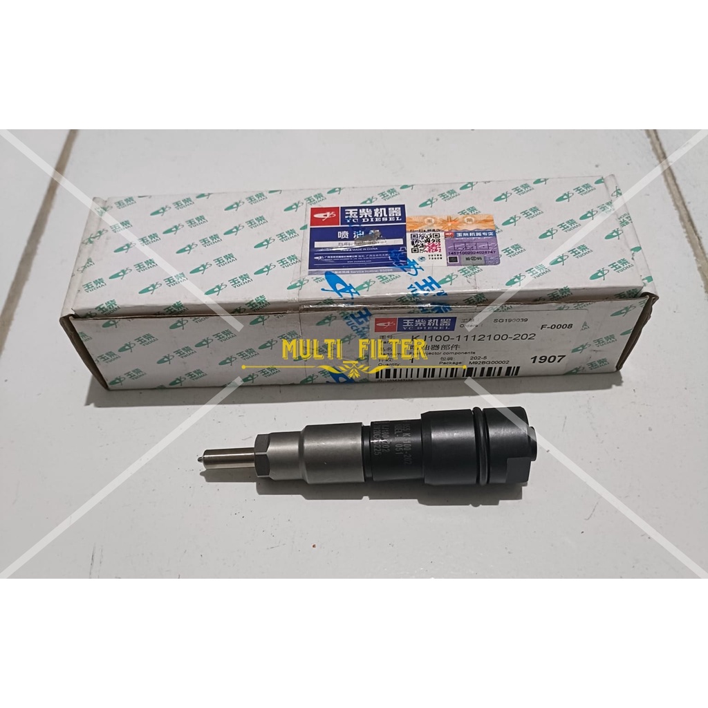 Jual Injector YUCHAI KJ100-1112100 / KJ100-1112100-202 | Shopee Indonesia