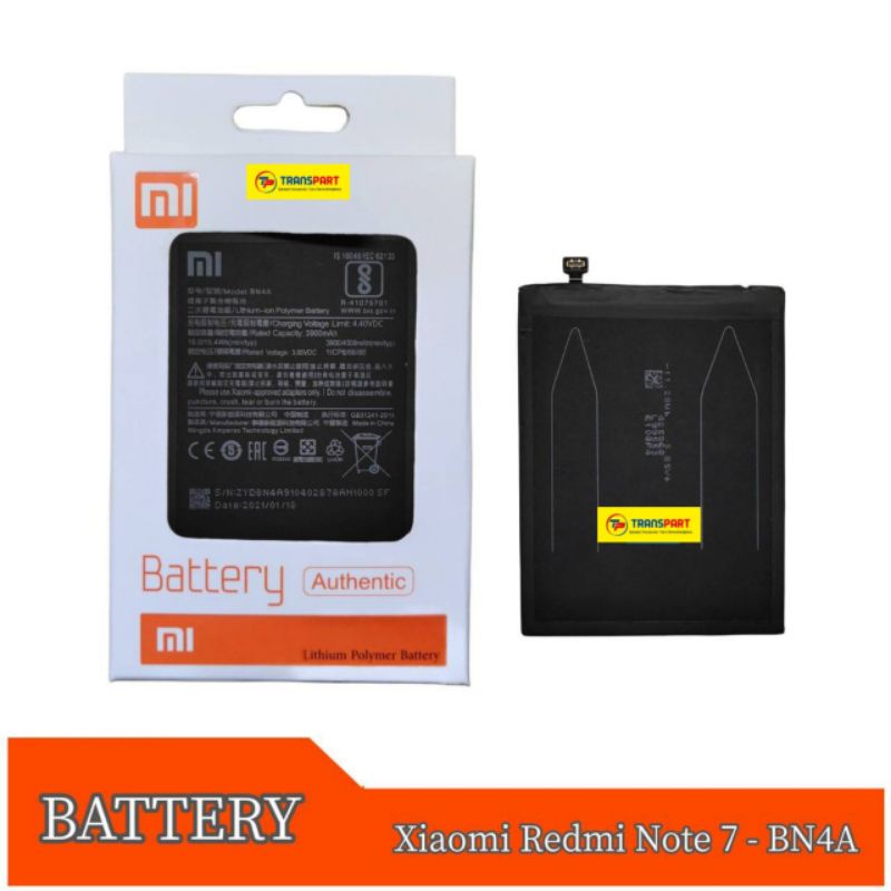 Jual Baterai Battery Xiaomi Redmi Note 7 Bn4a Original 100 Shopee Indonesia 9497