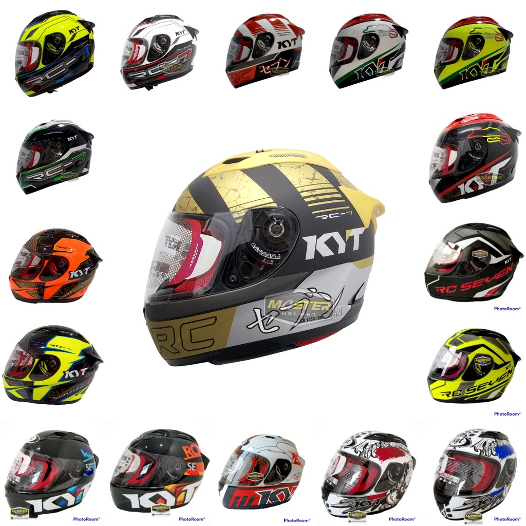 Helm kyt store full face shopee