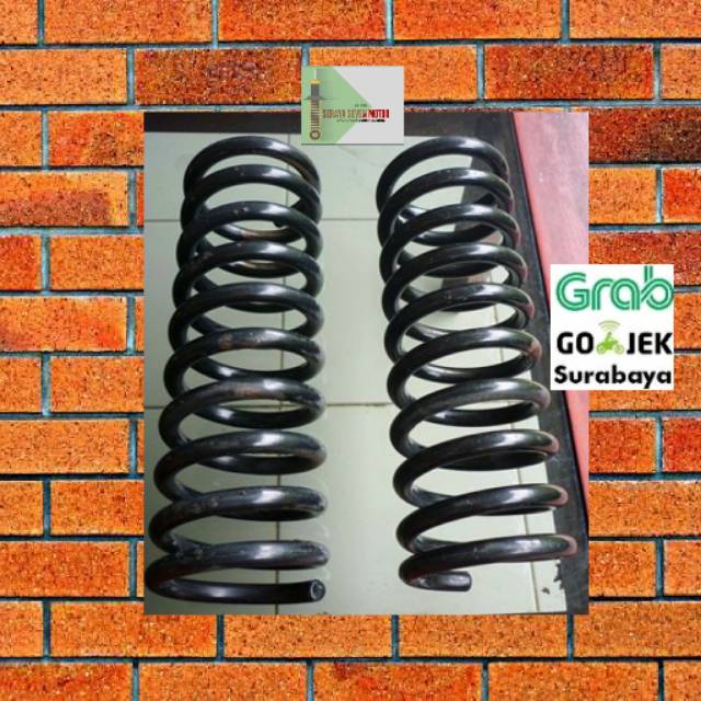 Jual Sepasang coil spring per keong depan suzuki carry 1.0 original ...