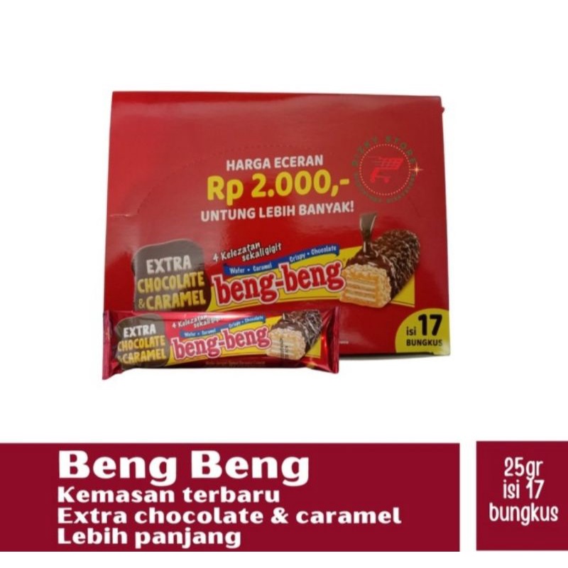 Bengbeng wafer cokelat berlapis favorit