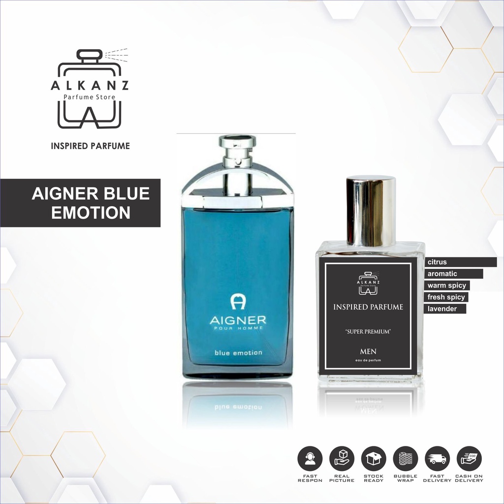 Jual Inspired Parfum Aigner Blue Emotion By ALKANZ Parfume