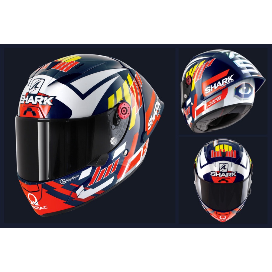 Jual Shark Race-R Pro GP Zarco Signature BWR | Shopee Indonesia