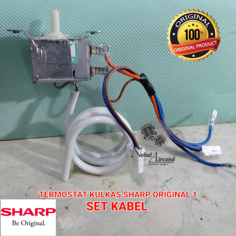 Jual TERMOSTAT KULKAS SHARP ORIGINAL + KABEL SOKET | Shopee Indonesia