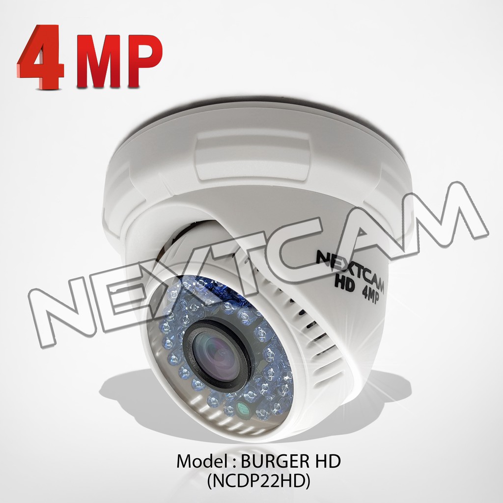 Jual Nextcam Kamera CCTV Indoor 4 Megapixel 4MP Infrared Type Burger ...