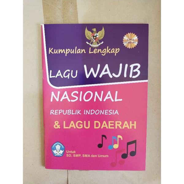 Jual Kumpulan lengkap lagu wajib nasional & lagu daerah | Shopee Indonesia