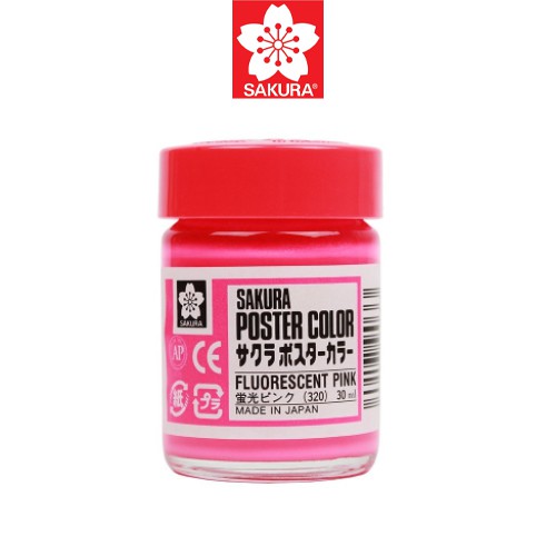 Jual SAKURA Poster Color 15ml (Fluorescent, Gold, & Silver) | Shopee ...