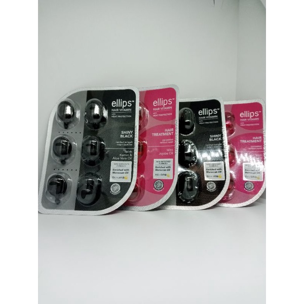Jual ELLIPS VITAMIN RAMBUT SACHET ISI 6 KAPSUL | Shopee Indonesia