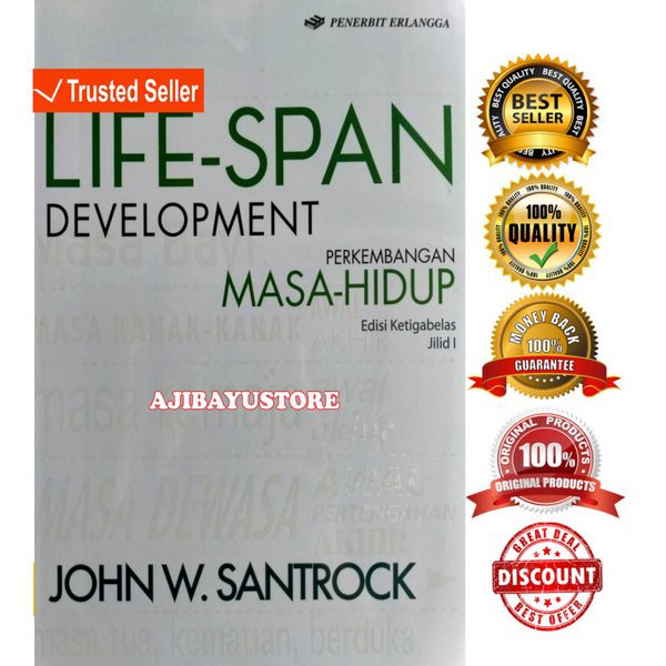 Jual BUKU LIFE SPAN DEVELOPMENT PERKEMBANGAN MASA HIDUP JILID 1 EDISI ...