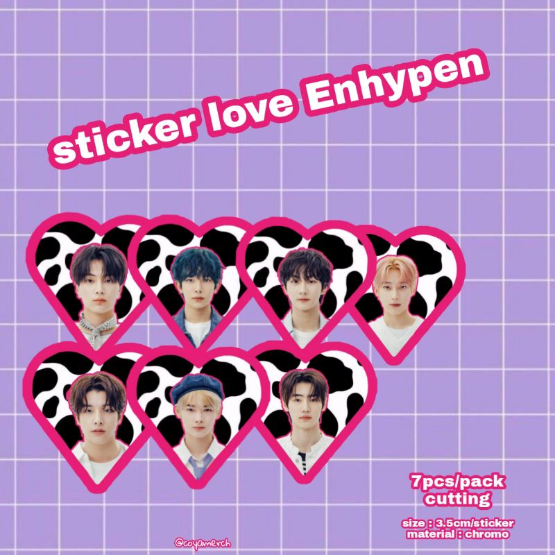 Jual sticker enhypen love vers. | Shopee Indonesia
