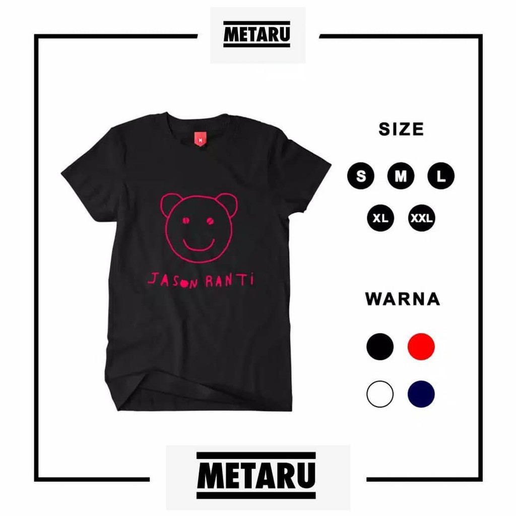 Jual Kaos band musisi JASON RANTI / T-shirt band musisi JASON RANTI ...