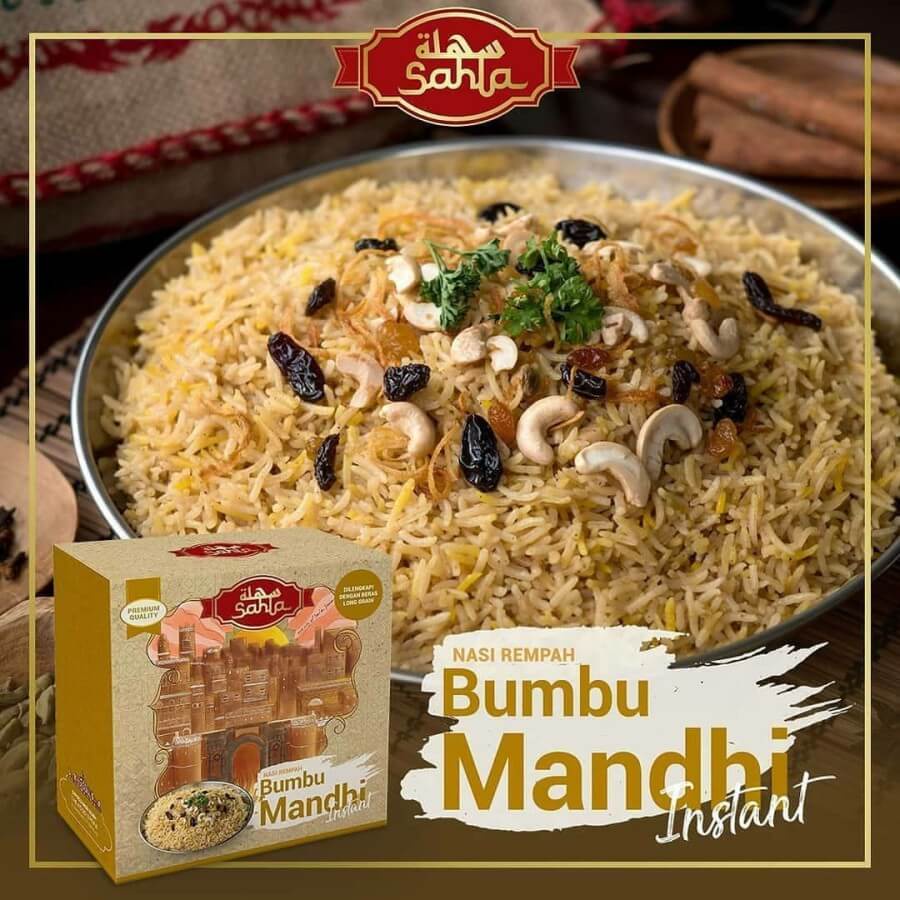 Jual Nasi Mandhi 300 & 500 g | Nasi Rempah Instant Premium siap masak ...
