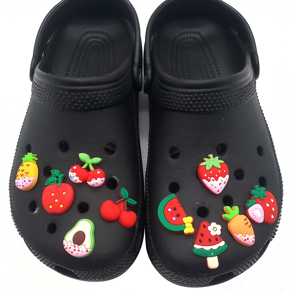 Jual 045 Pin Sandal Crocs Jibbitz Buah Lucu Cewek Perempuan Keren