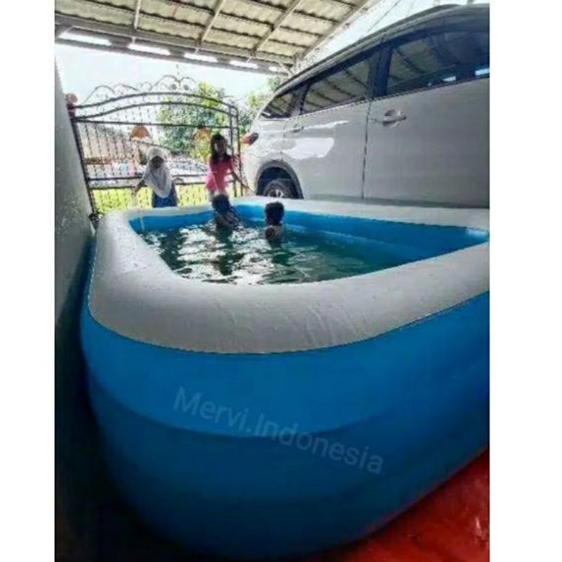 Jual BERGARANSI FREE POMPA Dan Bola Kolam Renang JUmbo 3 M Kolam Anak ...