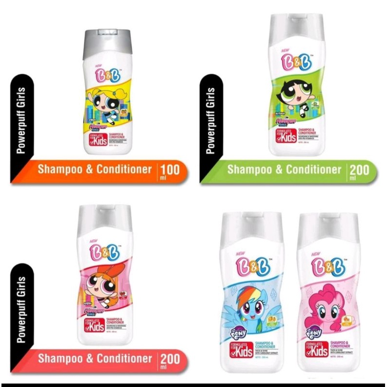 Jual B&B KIDS SHAMPO & CONDITIONER 200 ML | Shopee Indonesia