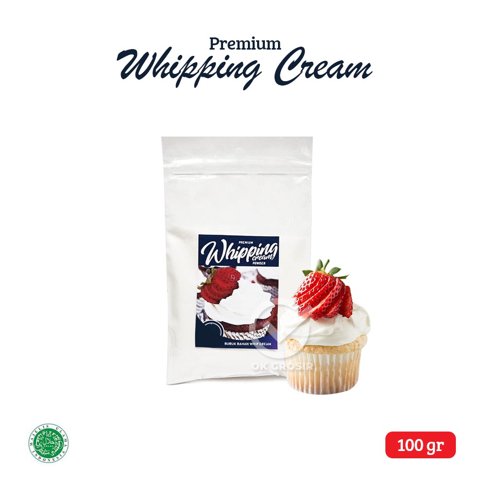 Jual Whipped Cream Powder (100 gr) Shopee Indonesia