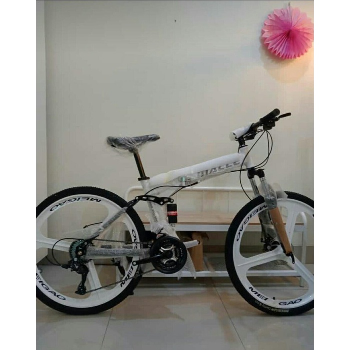 Jual Sepeda Gunung Lipat Foldable Mountain Bike 27 Speed Velg 3 Macce ...