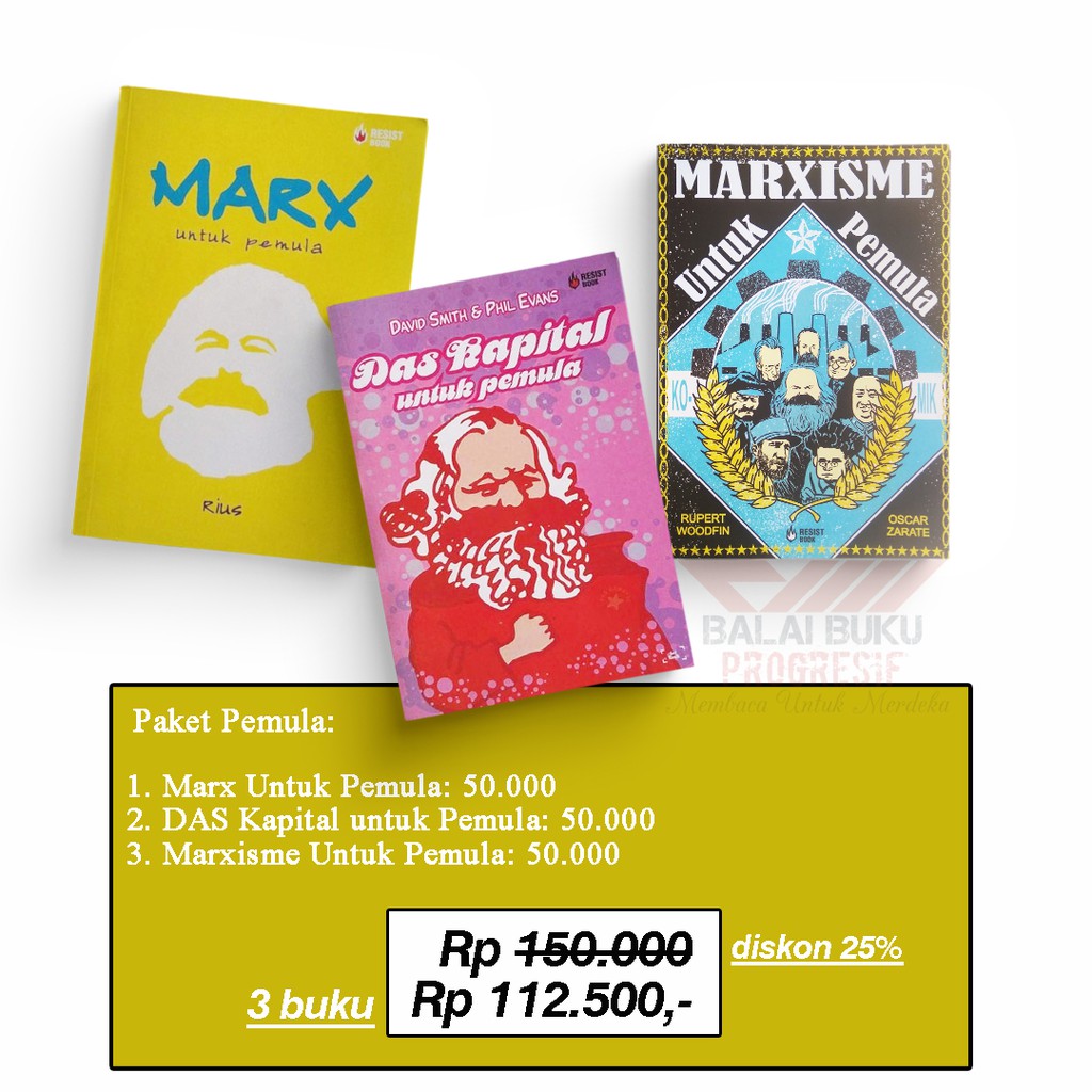 Jual Paket Pemula Marx Untuk Pemula Marxisme Untuk Pemula Das