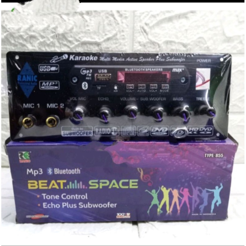Jual Kit tone control stereo echo plus subwoofer MP3 bluetooth Ranic ...