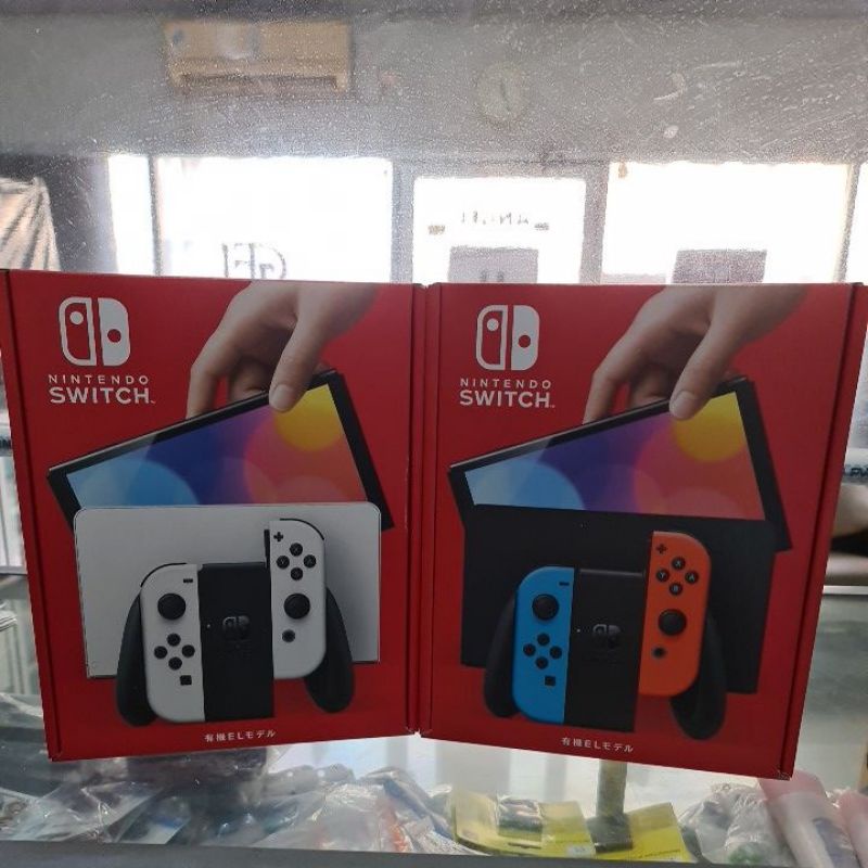 Jual Nintendo Switch OLED Model-White/Neon | Shopee Indonesia