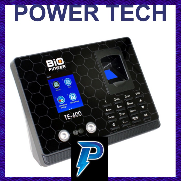 Jual BIOFINGER TE600 FINGERPRINT MESIN ABSENSI WAJAH TE 600 TERBAIK ...