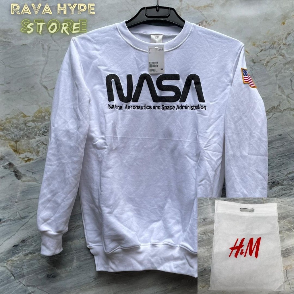 Harga crewneck h&m nasa original sale