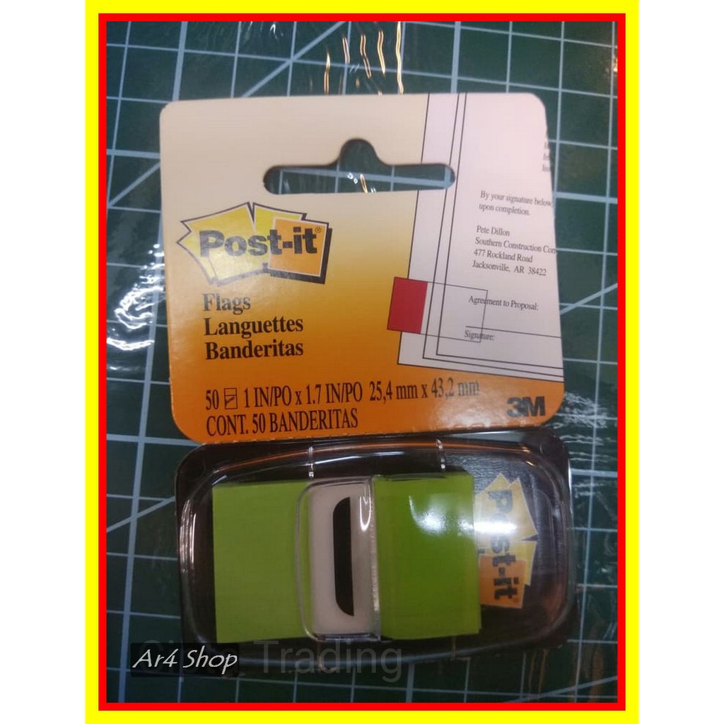 Jual Sticky Notes - Post-It - 680-3 Green | Shopee Indonesia