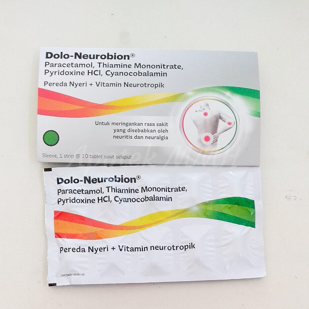 Jual Dolo Neurobion Strip Isi 10 Tablet | Shopee Indonesia