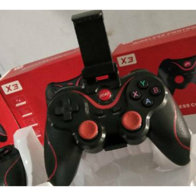 Jual Gamepad Bluetooth Controller for Android Terios T3 With Holder ...