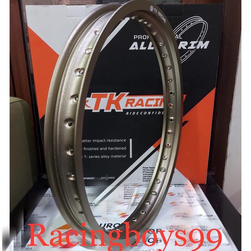 Jual VELG ALMUNIUM RING 17 160 TK RACING EXCEL BRONZE | Shopee Indonesia