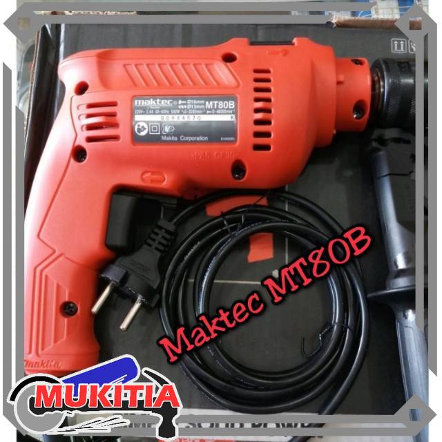 Jual Mesin Bor Beton Maktec MT80B MT 80B Bor Listrik Bor Impact Drill ...