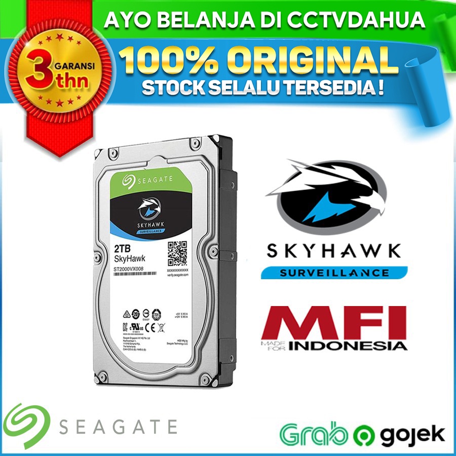 Jual Seagate Skyhawk Tb Seagate Harddisk Internal Tb Bergaransi Resmi