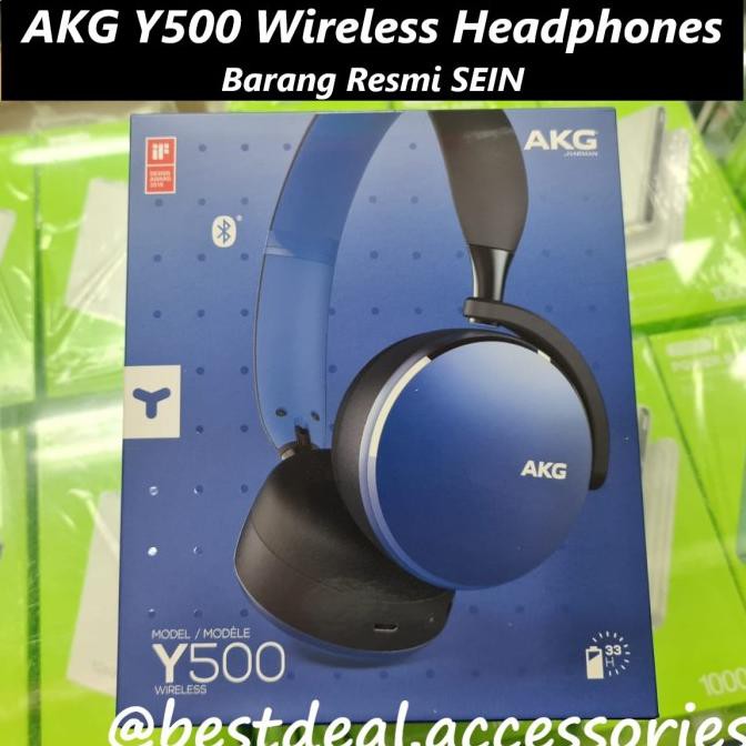 Jual AKG Y500 Wireless Headphones by Harman Resmi SEIN Shopee