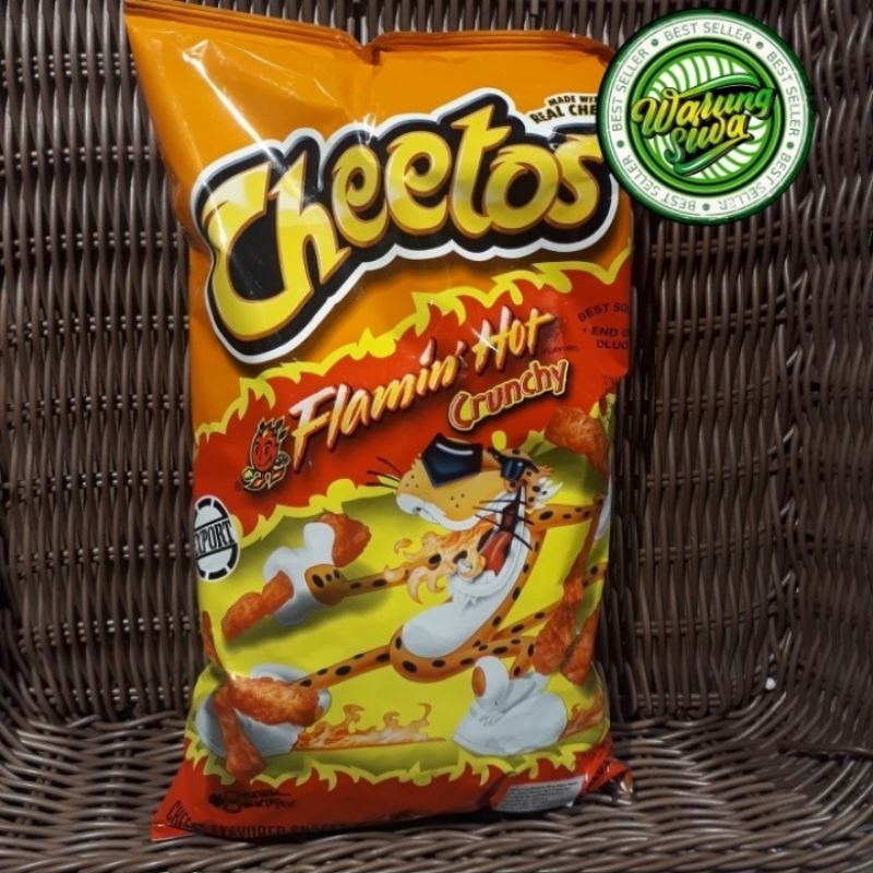 Jual Cheetos Frito Lays Cheese Crunchy Flamin Hot 80z Berat 226 6