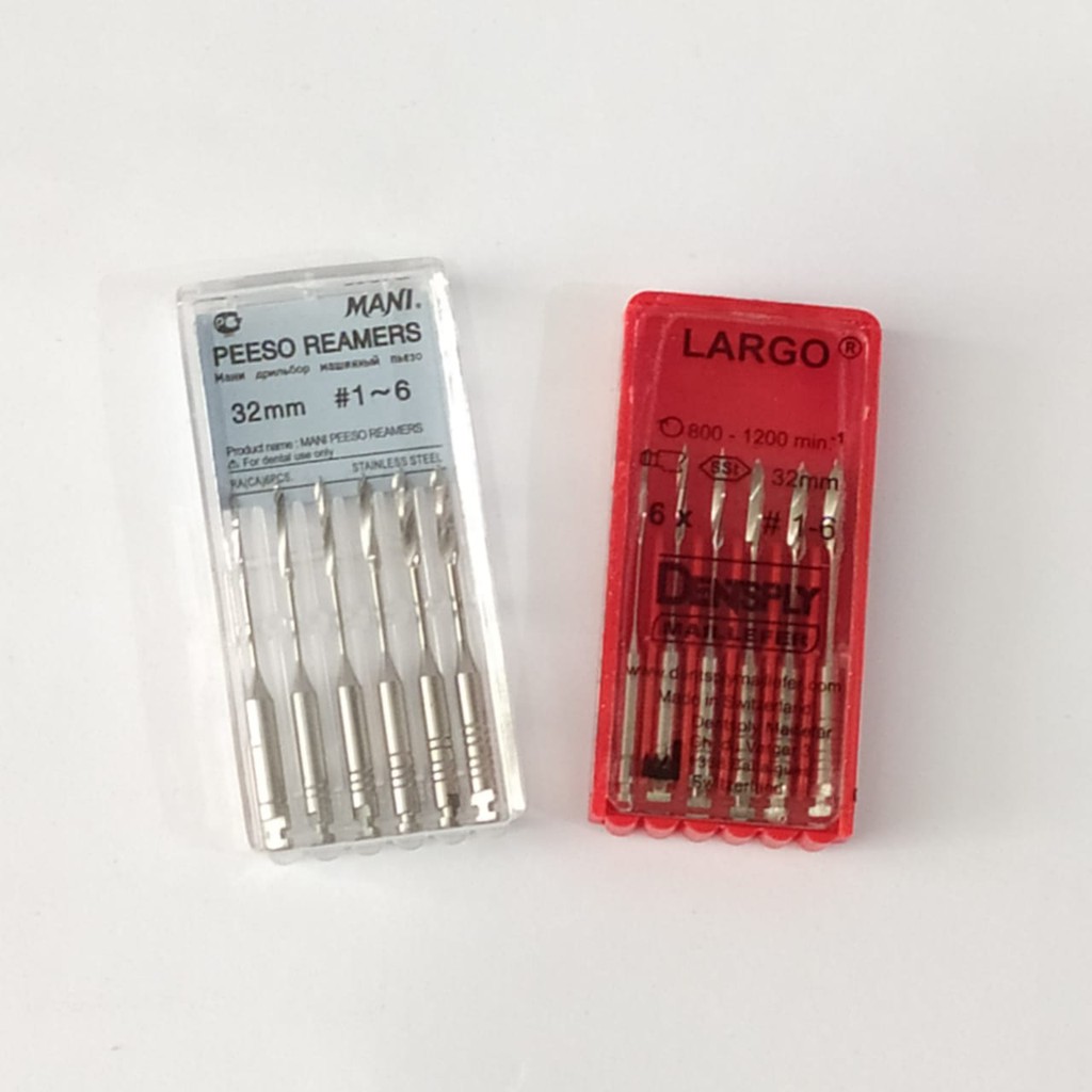 Jual Dental peeso reamer 32mm / peeso reamers largo 32 mm Shopee