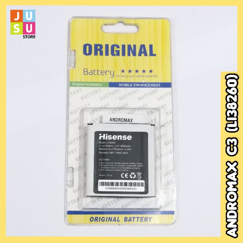 Jual Battery Andromax C3 Li38260 Batt Baterai Shopee Indonesia