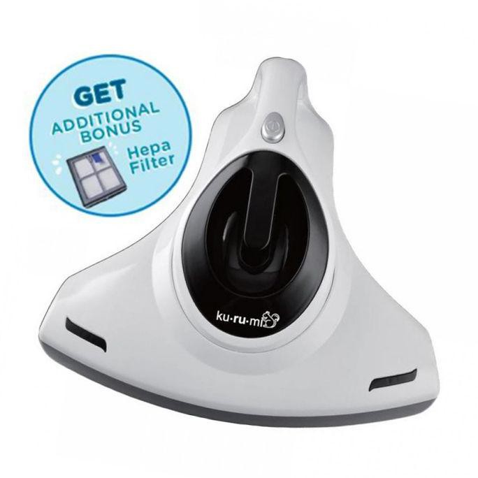 Jual KURUMI Anti Dust Mites UV Vacuum Cleaner Penyedot Debu dan Tungau Putih Shopee Indonesia