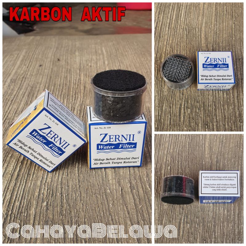 Jual Karbon Aktif Refil Zernii Saringan Air Filter Air Shopee Indonesia