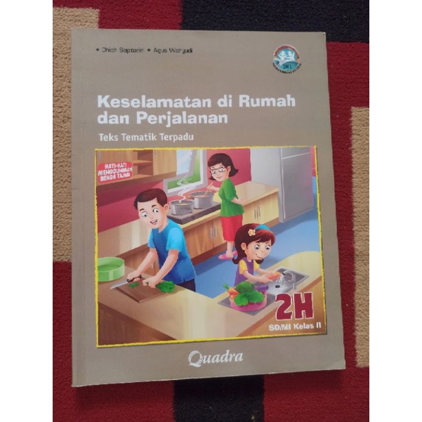 Jual BUKU BEKAS TEKS TEMATIK TERPADU KELAS 2 SD JILID 2H QUADRA ...