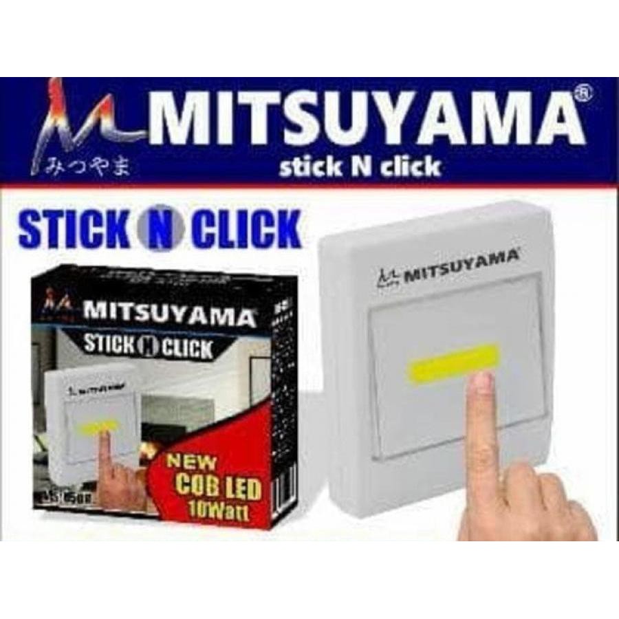 Jual Lampu LED Emergency MITSUYAMA / Stick And Click Lampu Portable ...