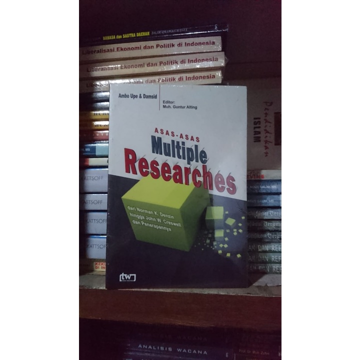 Jual Buku Asas-Asas Multiple Researches Ori Terapibuku | Shopee Indonesia